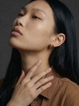 Palmonas - Heart Crystal Stud Earrings for Women
