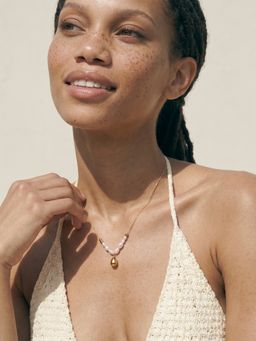Palmonas - Pearl Drop Necklace for Women