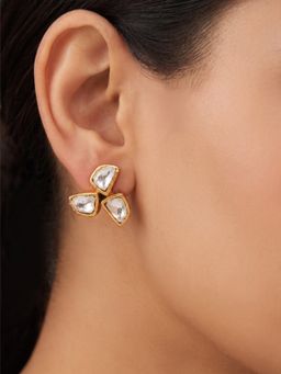 Nuyug - Trinity Petal Studs Earrings