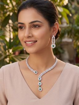Nuyug - Serpens American Diamond Jewellery Set