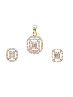 Nuyug - Solitaire Diamond Jewellery Set