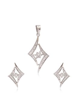 Nuyug - Stellara Rhombus Halo Jewellery Set