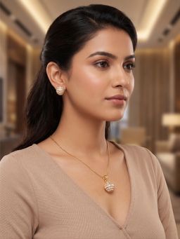Nuyug - Baguette American Diamond Jewellery Set