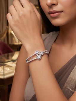 Nuyug - Aqua Leaf American Diamond Kada