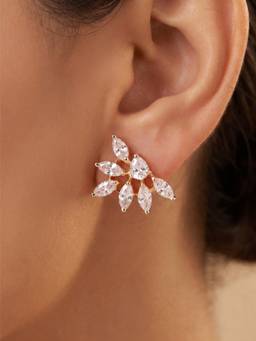Nuyug - Marquise Cluster Stud Earrings