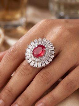 Nuyug - Ballerina American Diamond Ring