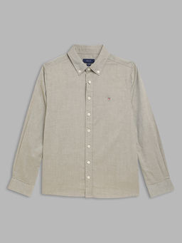 GANT - Kids Green Oxford Shirt