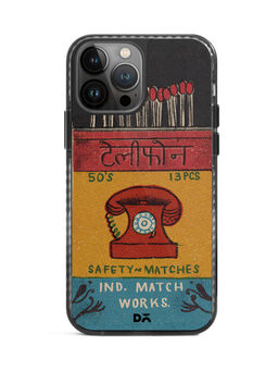 DailyObjects - Telephone Matchbox Stride 2.0 Case Cover For iPhone 13 Pro Max-6.7-inch