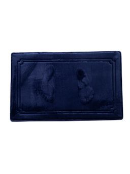 Maspar - Colorart Adonis Navy Blue Memory Foam Medium Bath Mat By Maspar