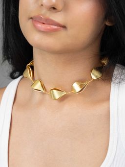 Joules By Radhika - Gold Nivara Short Necklace