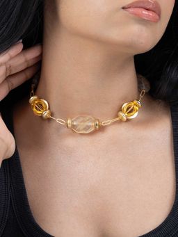 Joules By Radhika - Gold Layana Necklace