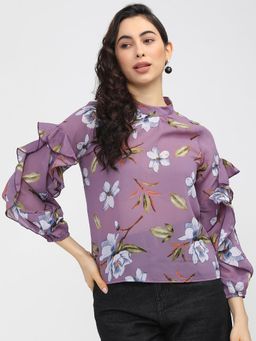 TOKYO TALKIES - Floral Print Top