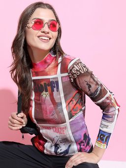 TOKYO TALKIES - Women Printed Top