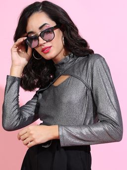 TOKYO TALKIES - Solid High Neck Top