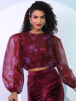 TOKYO TALKIES - Women Floral Printed Top