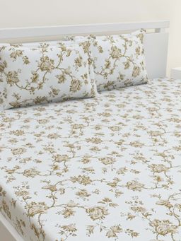 Home Affairs - Single Bedsheet with Pillow Cover - White (Single)