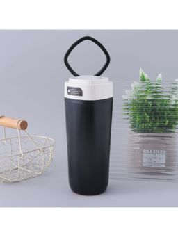 Kuber Industries - Insulated Coffee Tumbler with Suction Bottom with Lid and Handle 480ml