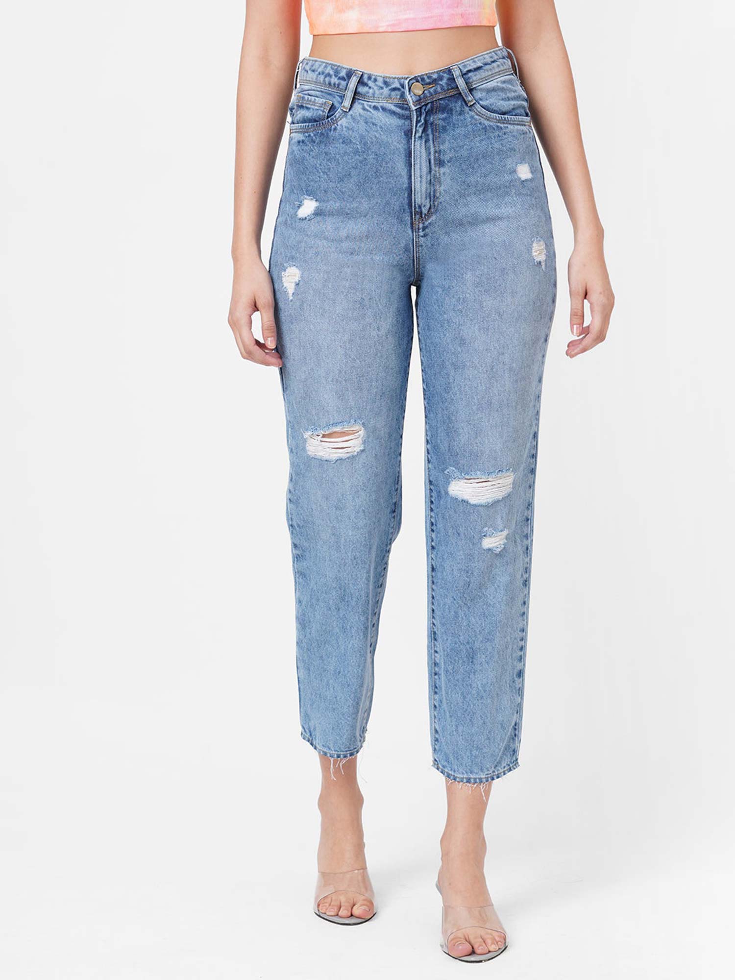 Buy KRAUS JEANS K5085 High Rise Mom Fit 