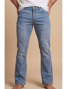 Club York - Blue Denim Mid Waist Jeans