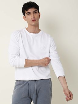 Rare Rabbit - Smog White Sweatshirt