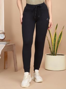 Sweet Dreams - Women Navy Blue Solid Tights