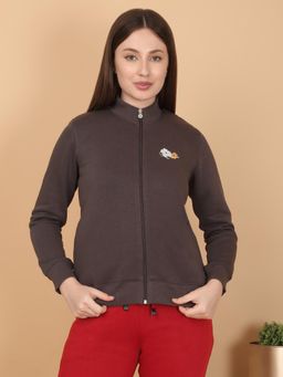 Sweet Dreams - Women Grey Solid Jacket