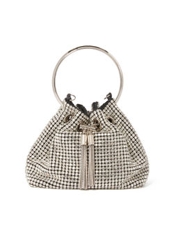 Forever New - Skylah Sparkle Metal Handle Clutch