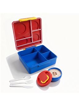 House of Quirk - Nomnom Red Print Bento Lunch Box