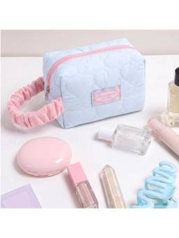 House of Quirk - Blue Makeup Bag For Women