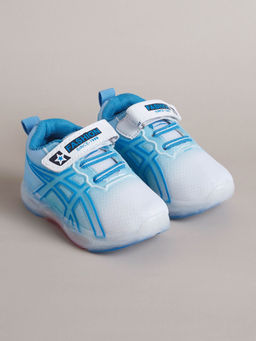 Hopscotch - Boys Sky-High LED Blue Sneakers