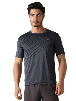 Black Panther - Men Grey Pro Series Actifit T-Shirt