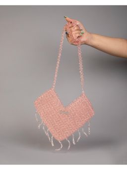 Tussya by Shreya - by Shreya Glint - Crystal Sling Bag