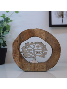 HomeTown - Walton Wood and Metal Decor