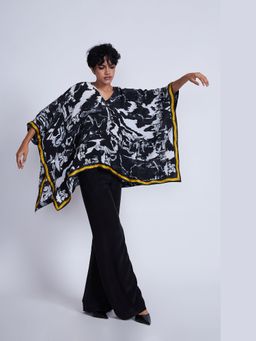 Advait - Black Kuro Flared Trouser