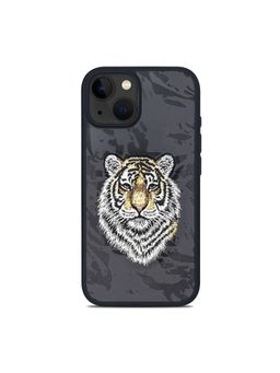 Treemoda - Polo Tiger Embroidered Leather Back Case
