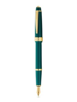 Cross - Bailey Light Polished Green Resin and Gold Tone Extra Fine Fountain Pen
