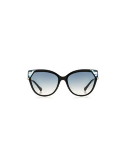 Ana Hickmann - Women Sunglasses Black Acetate Frame & Green Colored Lens (AH9339P01SG) (56)