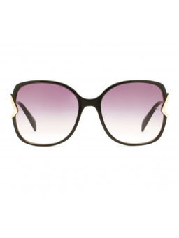 Ana Hickmann - Women Sunglasses Black Acetate Frame & Pink Colored Lens (AH9350A01SG) (56)