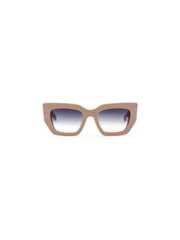 Ana Hickmann - Women Sunglasses Beige Acetate Frame & Brown Colored Lens (AH9416D01SG) (51)
