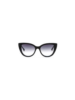 Ana Hickmann - Women Sunglasses Black Acetate Frame & Grey Colored Lens (AH9419A01SG) (53)