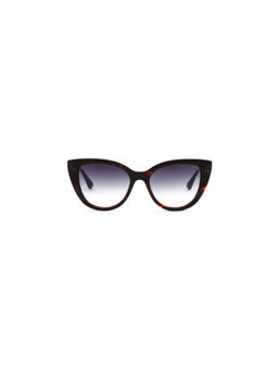 Ana Hickmann - Women Sunglasses Havana Brown Acetate Frame & Grey Colored Lens (AH9419E01SG) (53)