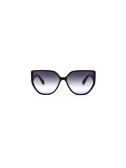 Ana Hickmann - Women Sunglasses Black Acetate Frame & Grey Colored Lens (AH9431A01SG) (59)