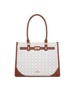 Lavie - Women's Kyra 15 Inch Laptop Satchel Handbag (White)