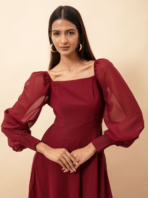 twenty dresses by nykaa fashion Womens Dresses Xs Long Dresses Buy Twenty Dresses By Nykaa Fashion Navy  Blue Solid V Neck