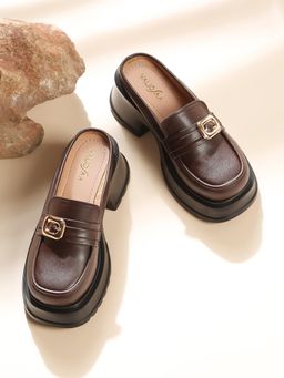 VALIOSAA - Brown Smart Loafers