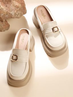 VALIOSAA - Cream Smart Loafers