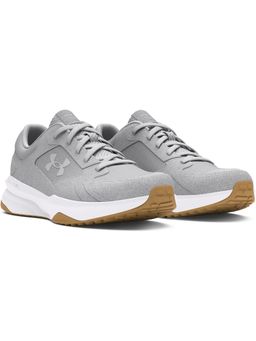 Under Armour - Womens Edge Suede Training Shoes - Grey