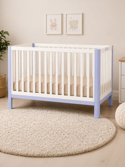 Mi Arcus - Solid Wooden Cot For Kids- White