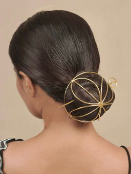 Hair Drama Co. - Tara Bun Holder - Gold