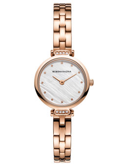 BCBGMAXAZRIA - MAXAZRIA Quartz Cubic Zircona MOP Round Dial Women's Watch - BG50997002